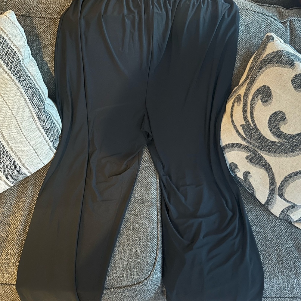 Onyx Nite Black Wide Leg Pants
